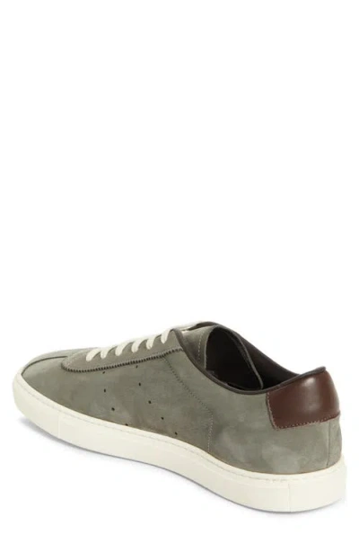 Common Projects Perforated Suede Sneakers In Gray