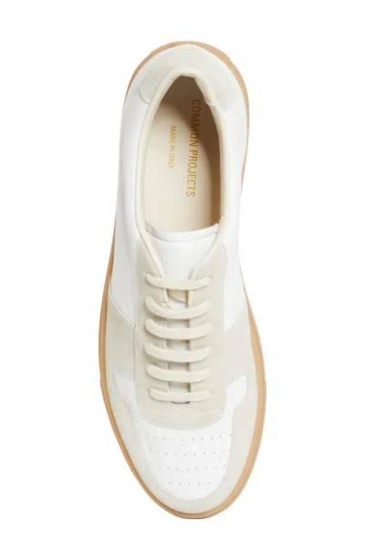 Common Projects Sneakers Bball Duo Aus Leder Und Veloursleder In White