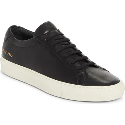 Common Projects Achille Low Sneakers In Black