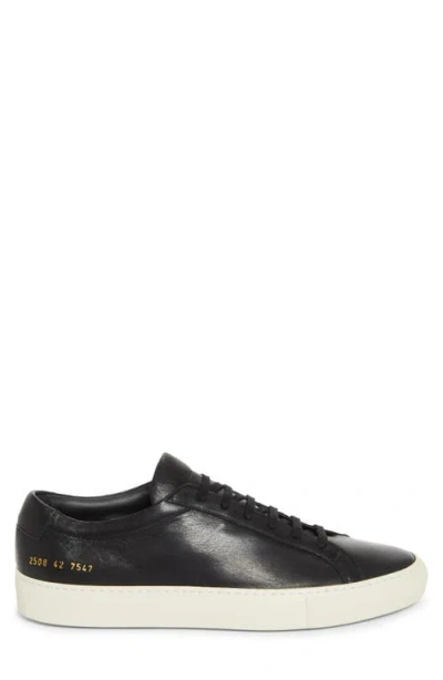 Common Projects Achille Low Sneakers In Black