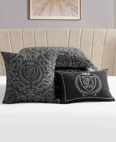 Juicy Couture Dovona 4-pc. Comforter Set, Twin/twin Xl In Black