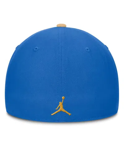 Jordan Men's Gold/blue Ucla Bruins 2025 Sideline Rise Local Performance Flex Hat In Brown