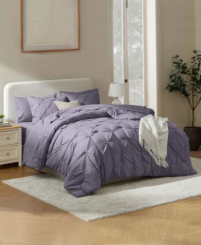 Nestl Luxury Soft Pinch Pleat 7-pc. Comforter Set, Queen