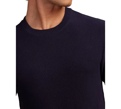 Lucky Brand Men's Short Sleeve Crewneck Sweater In Black