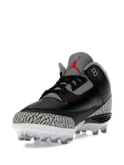 Jordan 3 Mid Trainers In Black