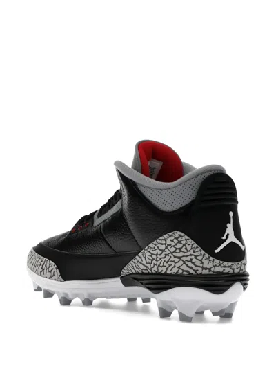 Jordan 3 Mid Trainers In Black