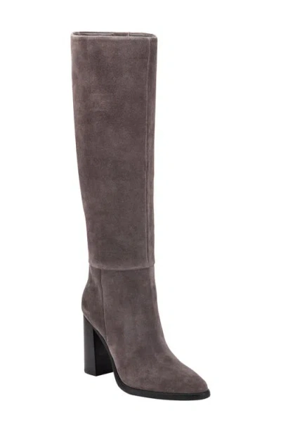 Marc Fisher Ltd Women's Lannie Tall Block Heel Boots In Brown