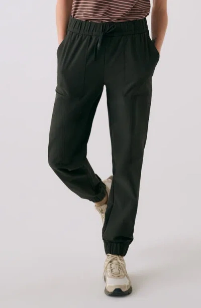 Lole Olivie Upf Tech Joggers In Black