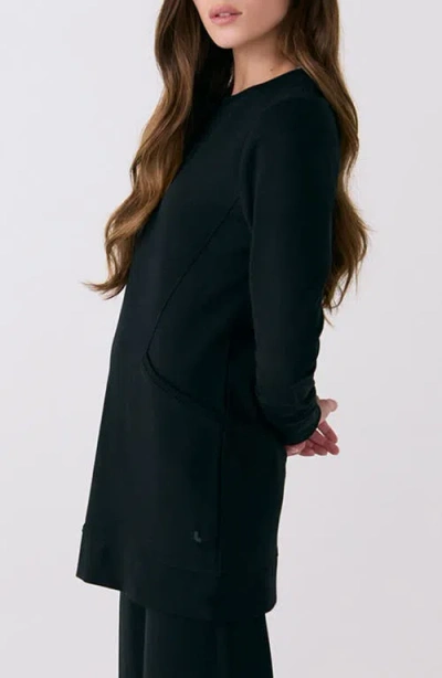 Lole Mindset Tunic Sweatshirt In Black