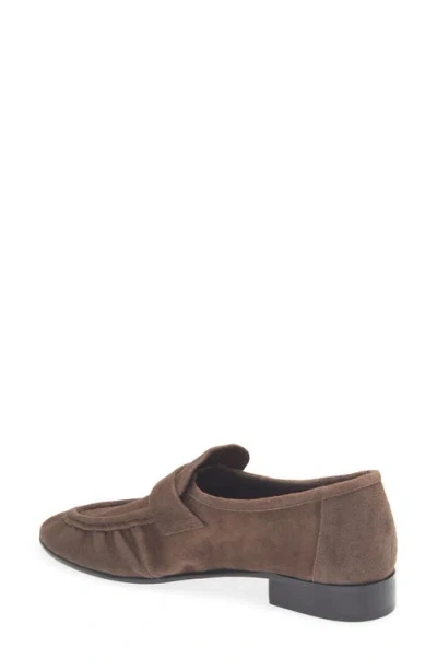 Tony Bianco Gatsby Loafers Espresso Suede In Brown