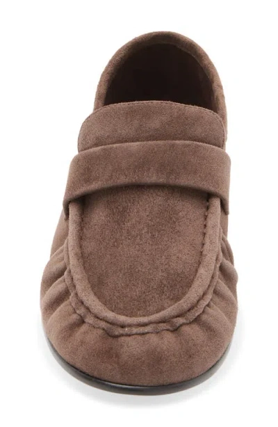 Tony Bianco Gatsby Loafers Espresso Suede In Brown