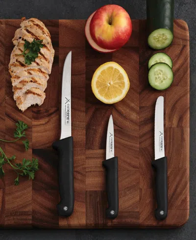 Cat Cora Cutlery-pro 2-piece Soft-grip Handle Paring Knives Set In Multi