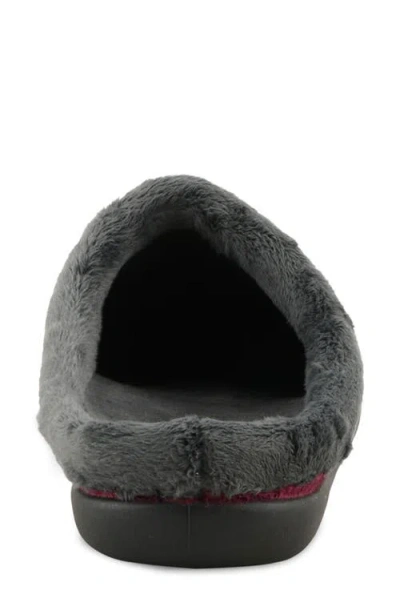 Flexus By Spring Step Aushana Faux Fur Mule Slipper In Red