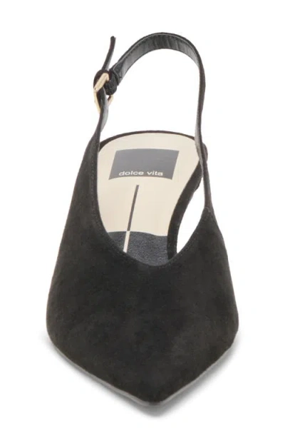 Dolce Vita Women's Alenna Kitten-heel Slingback Pumps In Black