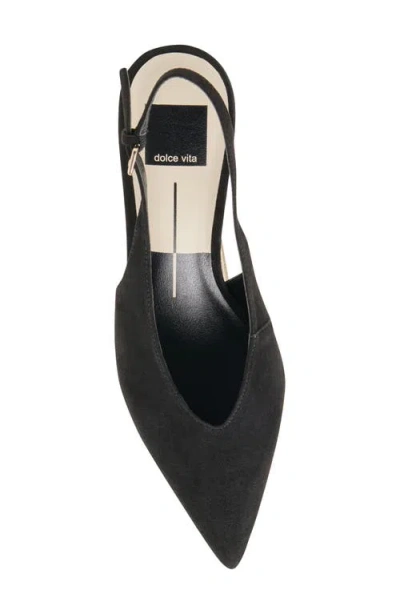 Dolce Vita Women's Alenna Kitten-heel Slingback Pumps In Black