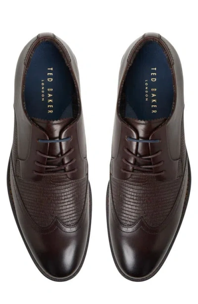 Ted Baker Men's Hackney Lace Up Shoe In Brown