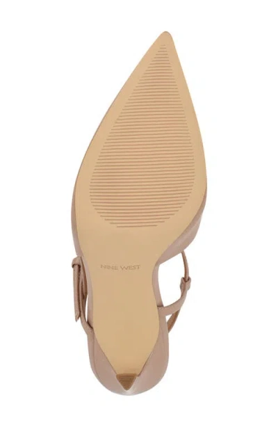 Nine West Women's Franka Ankle Strap Stiletto Pumps In Gold