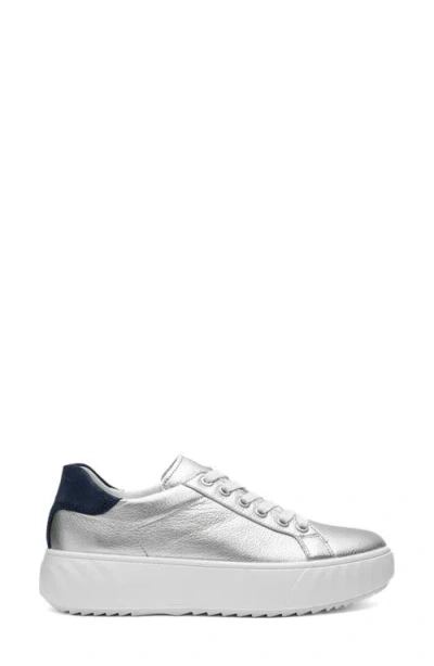 Ara Mikky Platform Sneaker In Silver