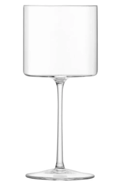 Lsa Otis Set Of 2 Red Wine Glasses In Transparent