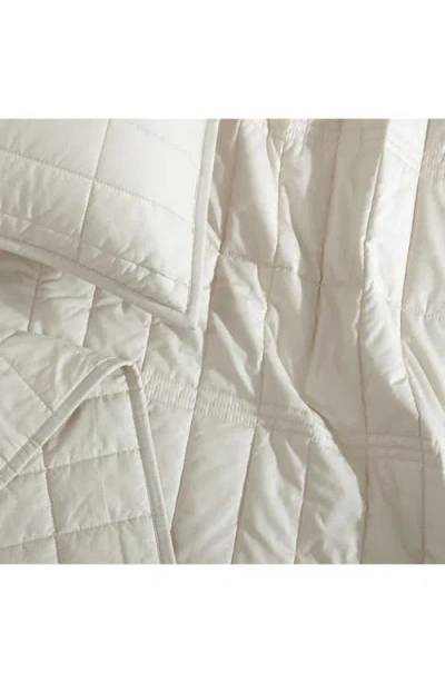 Calvin Klein Washed Percale Quilt & Shams Set In White