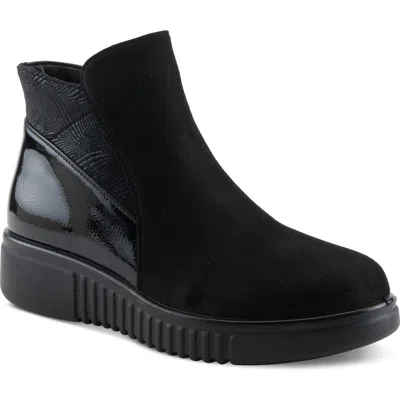 Flexus By Spring Step Baglama Bootie In Black