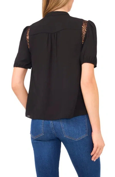 Cece Regular Fit Blouse In Black