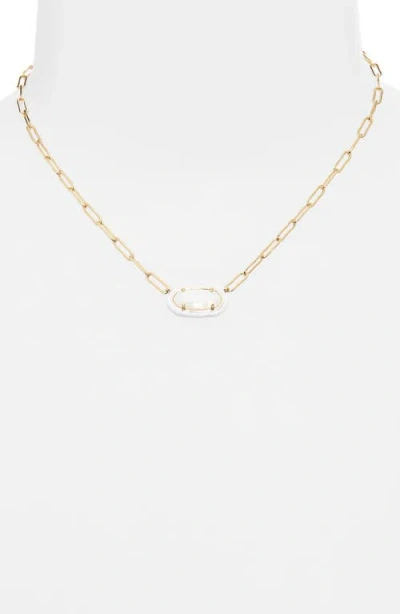 Kendra Scott Elisa Pendant Necklace In Gold