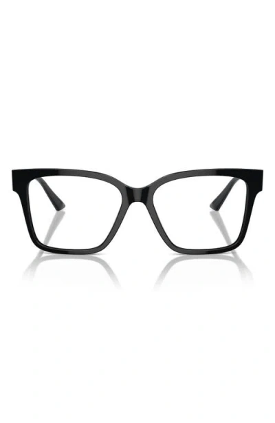 Jimmy Choo Geometrically Framed Flat Mirror In Black