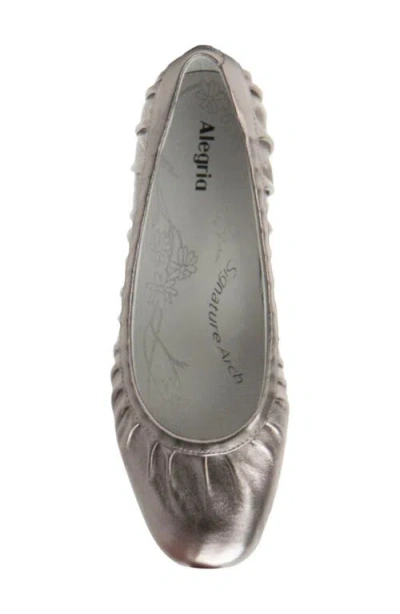 Alegria By Pg Lite Beka Ballet Flat In Gray