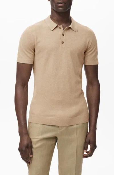 Mango Men's Fine-knit Cotton Polo Shirt In Multi