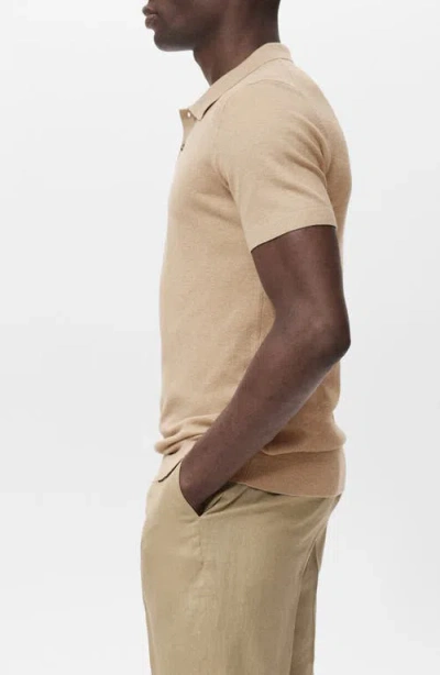 Mango Men's Fine-knit Cotton Polo Shirt In Multi