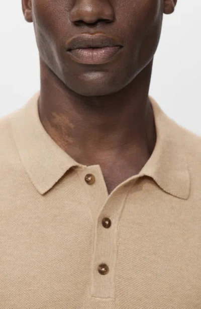 Mango Men's Fine-knit Cotton Polo Shirt In Multi