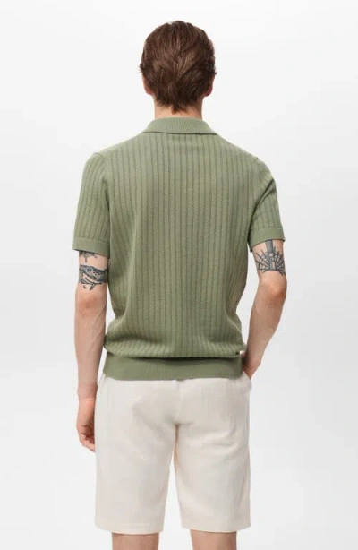 Mango Men's Slim-fit Linen Bermuda Shorts In Gray