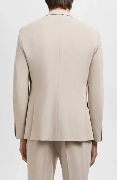 Mango Slim Fit Suit Jacket In Multi