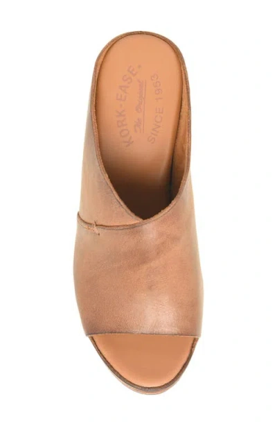 Kork-ease ® Stowe Platform Slide Sandal In Brown