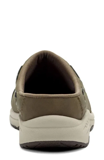 Easy Spirit Women's Travelport Nautical Mule Walking Sneakers In Green