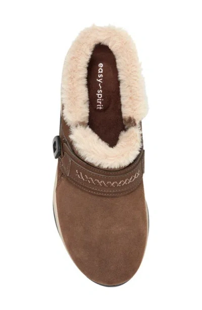 Easy Spirit Women's Elinn Cozy Slip-on Mules In Brown