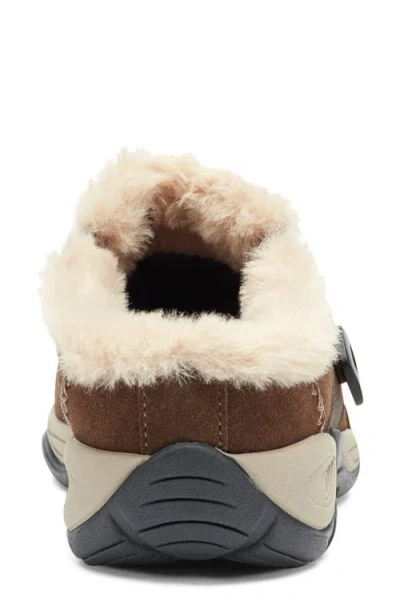 Easy Spirit Women's Elinn Cozy Slip-on Mules In Brown