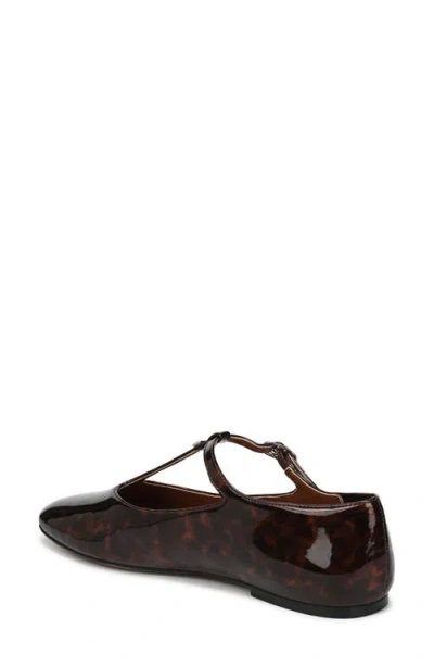 Franco Sarto Women's Marylee Round Toe Mary Jane Flats In Brown