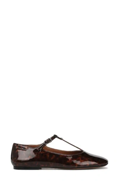Franco Sarto Women's Marylee Round Toe Mary Jane Flats In Brown