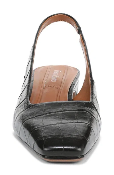 Franco Sarto Women's Lyanna Square Toe Slingback Pumps In Black