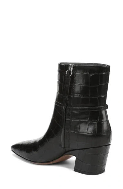 Franco Sarto L-saydie Leather Bootie In Black