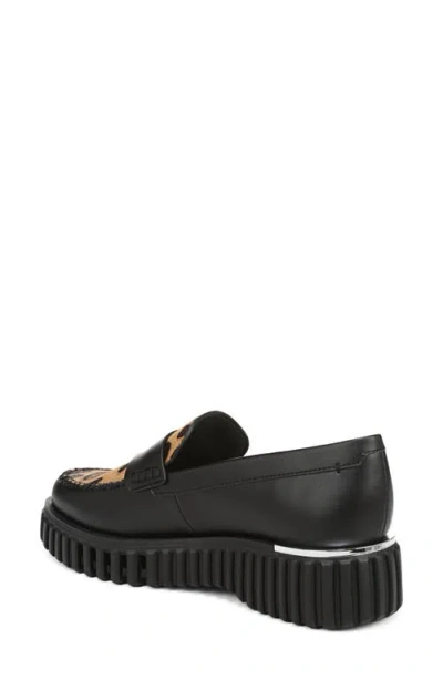 Franco Sarto Women's Flexa Roma Round Toe Lug Sole Loafers In Brown