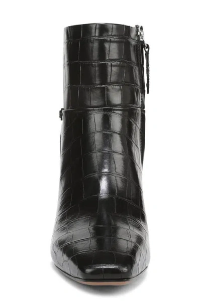 Franco Sarto L-saydie Leather Bootie In Black