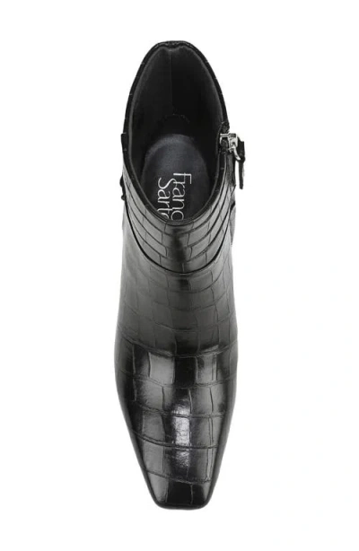 Franco Sarto L-saydie Leather Bootie In Black