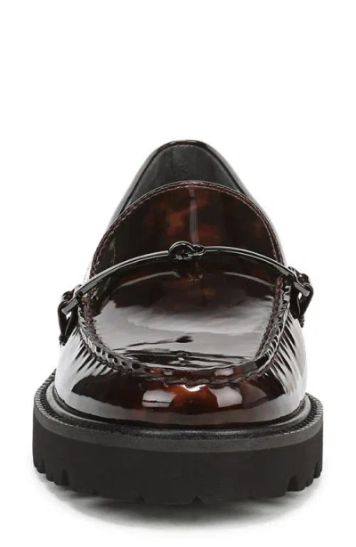 Franco Sarto Women's Senna Round Toe Lug Sole Loafers In Brown