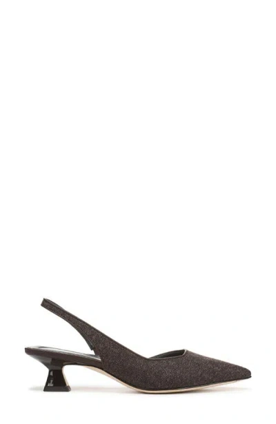 Sarto By Franco Sarto Devin Kitten Heel Slingback Pump In Brown