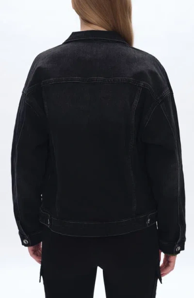 Bayeas Oversize Denim Jacket In Blue