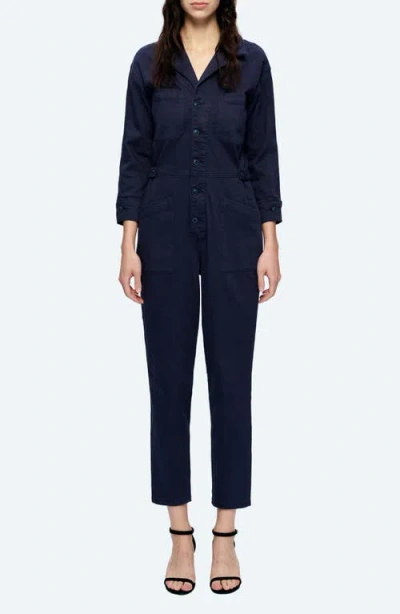 Bayeas Stretch Denim Jumpsuit In Blue
