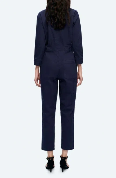 Bayeas Stretch Denim Jumpsuit In Blue
